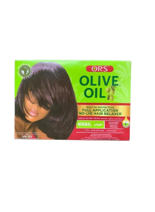 أو آر اس مجموعة فرد الشعر العادي بزيت الزيتون بدون استخدام الصودا الكاوية - Image 1